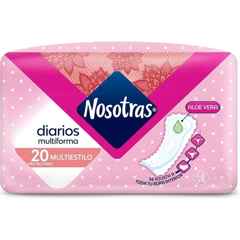 Protector Femenino Nosotras Multiestilo X 20