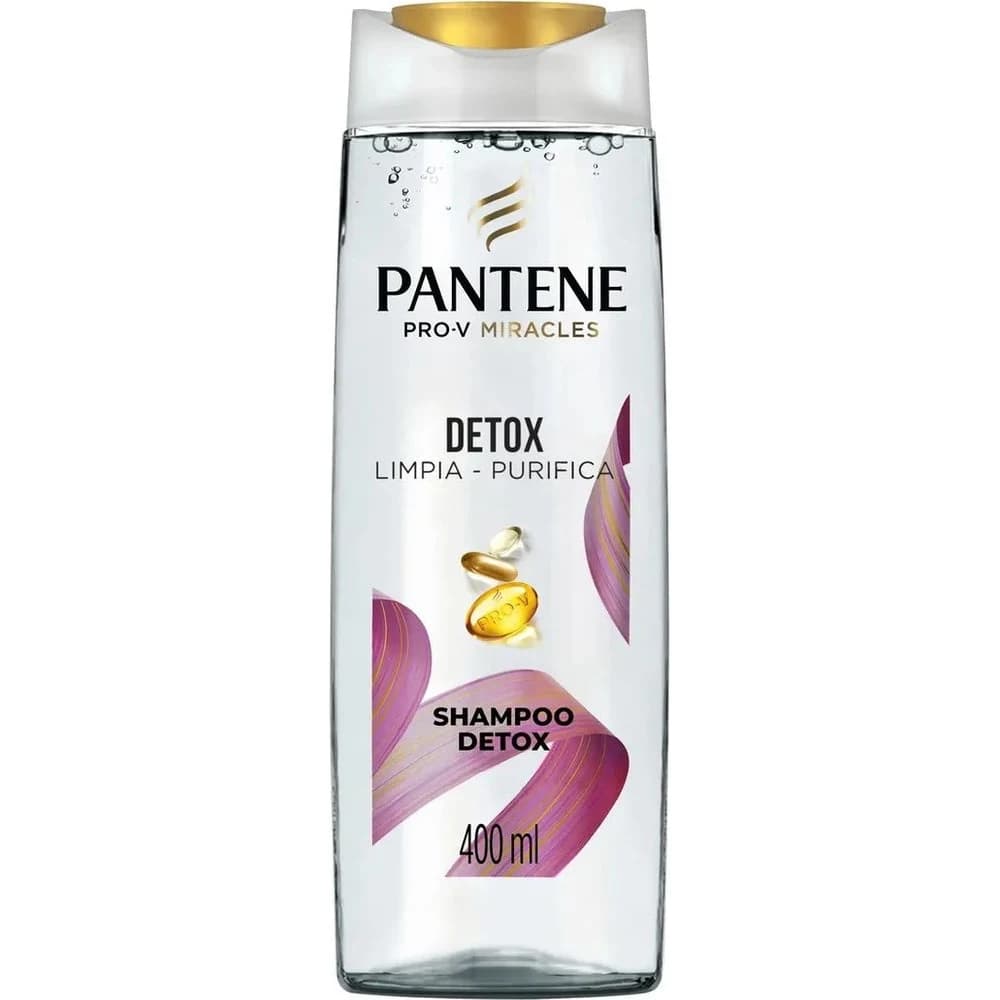 Shampoo Pantene Detox 400 ml