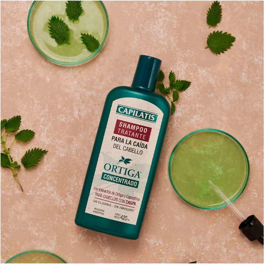 Shampoo de Tocador Capilatis Ortiga Concentrado 420 ml