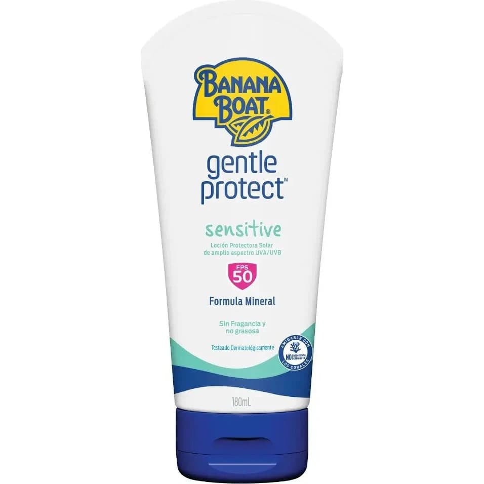 Protector Solar Mineral Banana Boat 180 ml