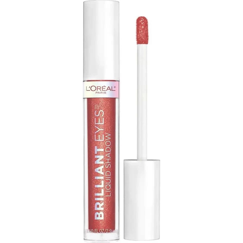 Sombra Líquida L'Oréal Brilliant Eyes 460 Radiant Ruby