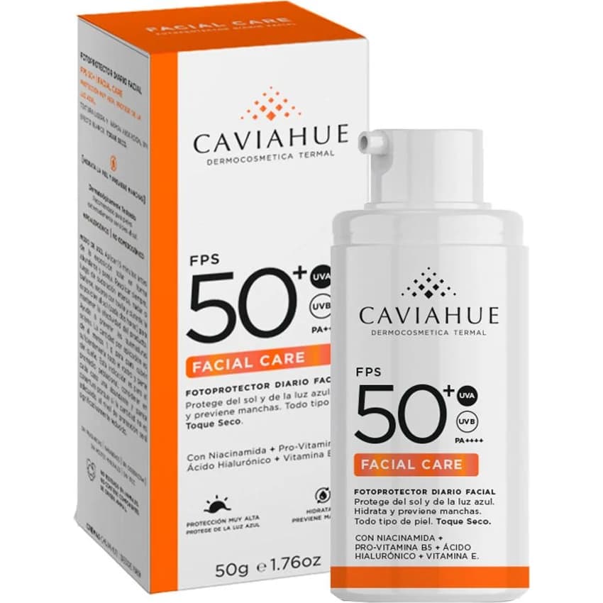 Protector Solar Facial Caviahue FPS 50+ Care 50 g