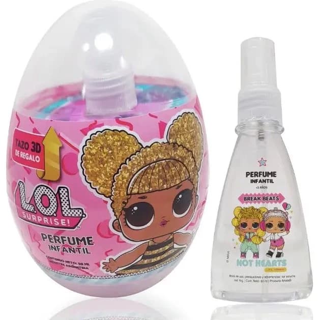 Perfume Disney LOL Cápsulas 500 + Lente