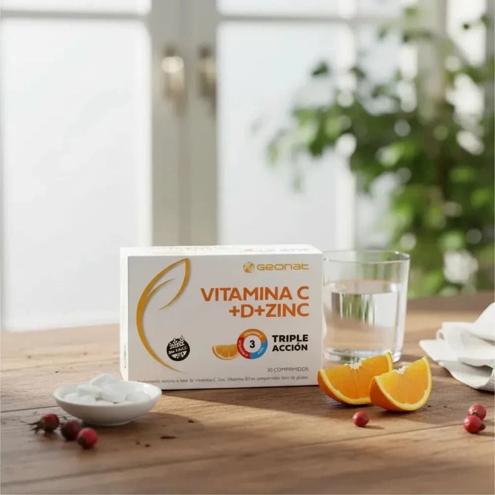 Geonat Vitamina C Triple Acción 30 Comprimidos