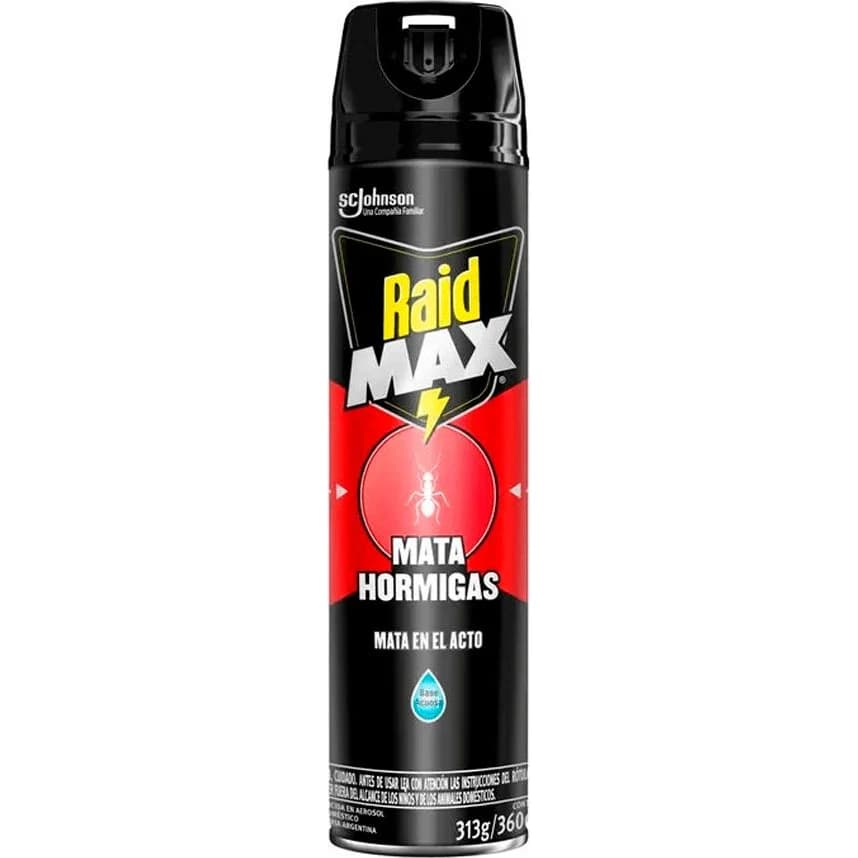 Insecticida Raid Hormigas Max Aerosol 390 ml