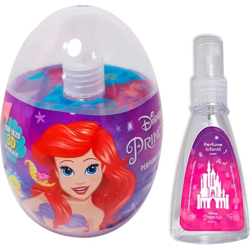 Perfume Infantil Disney Ariel 50 ml + Taza
