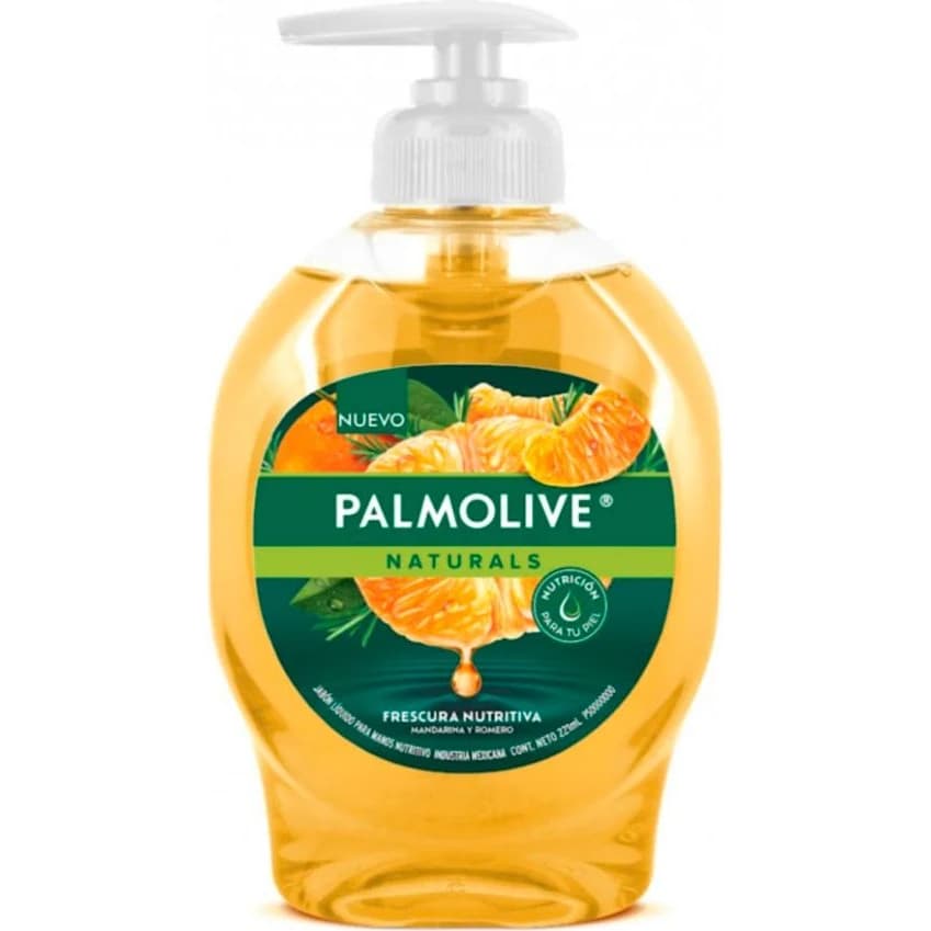 Jabón Líquido Palmolive Mandarina y Romero 221 ml