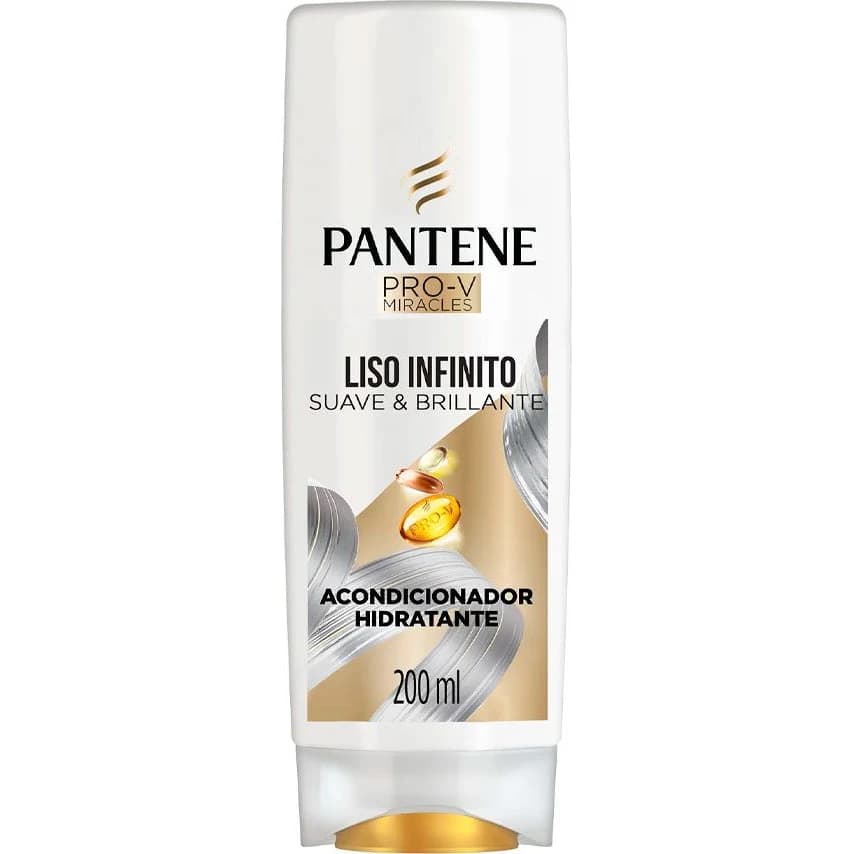 Acondicionador Pantene Liso Infinito 200 ml