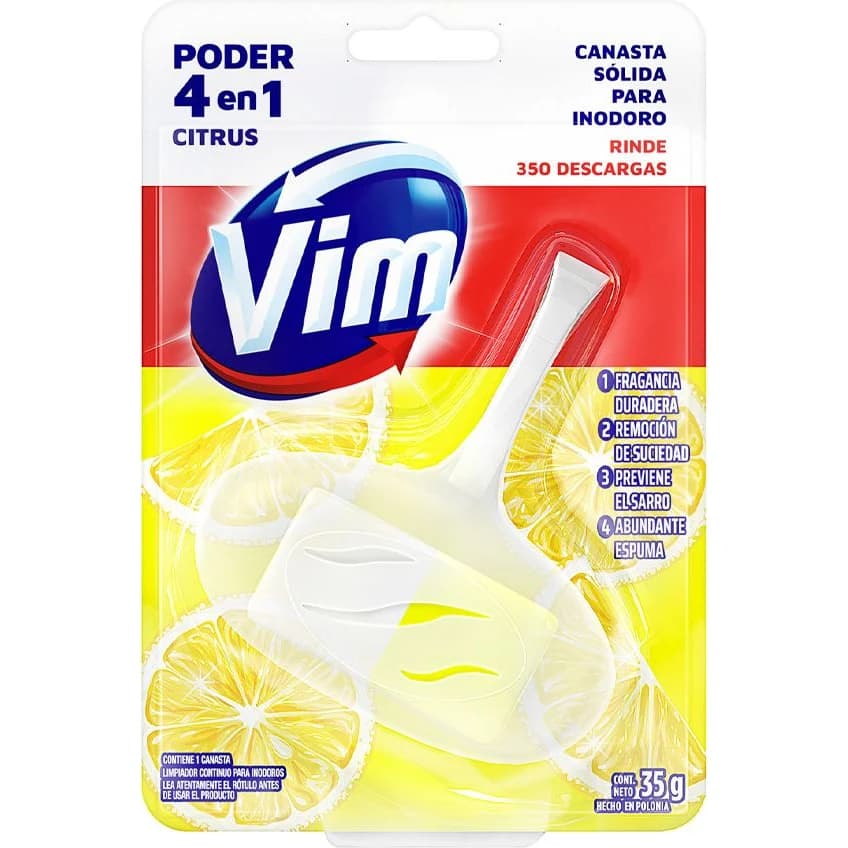 Vim Rimblock Poder 4 en 1 Cítrico