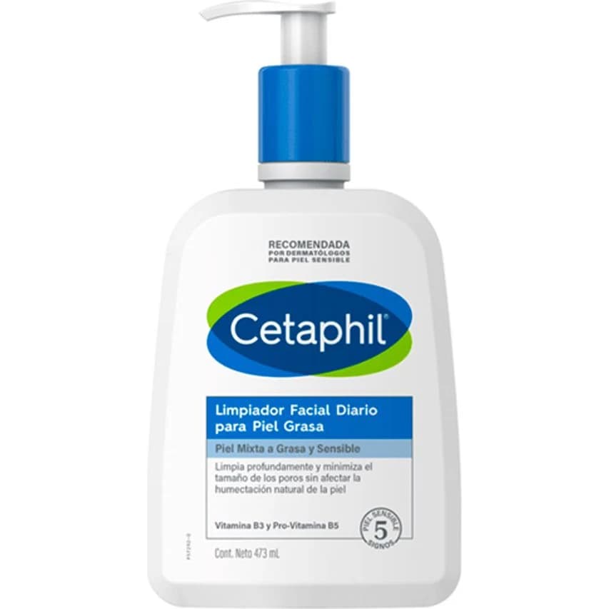 Cetaphil Limpiador para Piel Grasa 473 ml