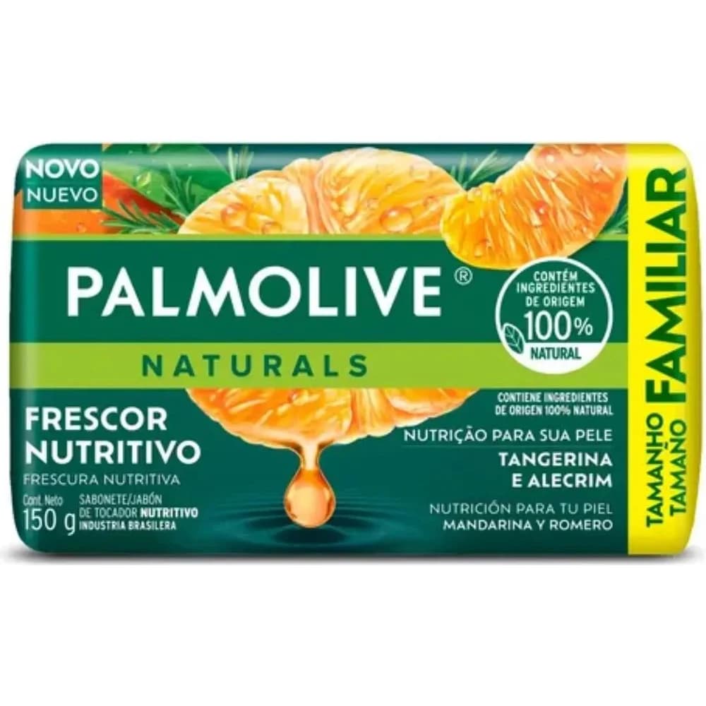 Jabón en Barra Palmolive Naturals Mandarina y Romero 150 g