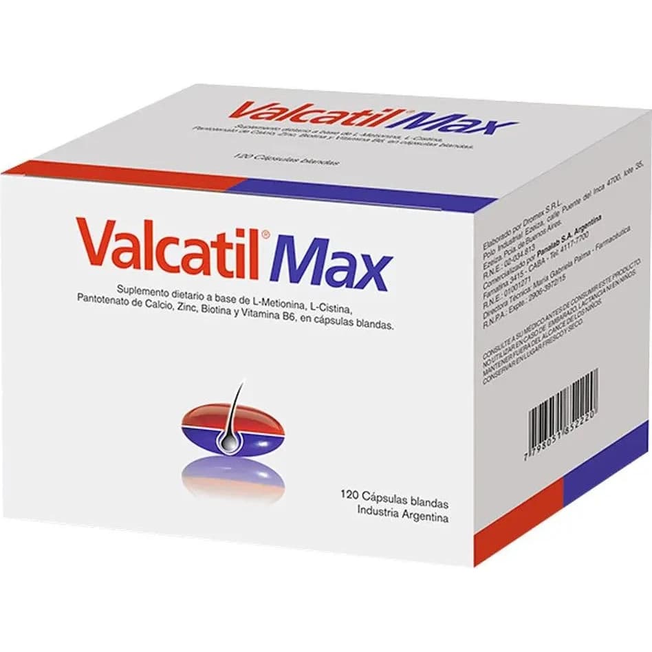 Valcatil Max Cápsulas x120