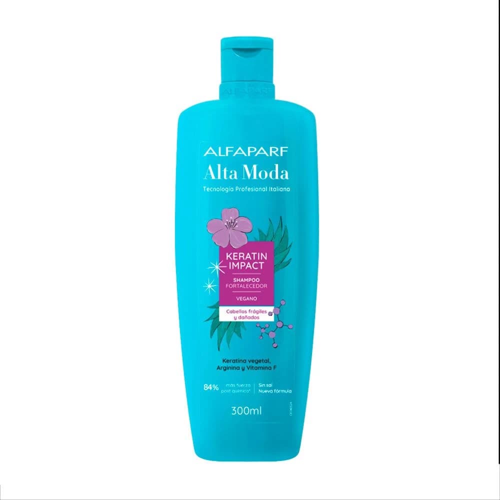 Shampoo Alta Moda Keratina Impact 300 ml