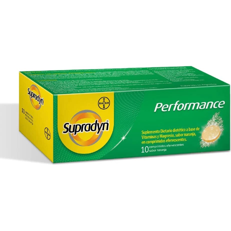 Supradyn Performance Comprimidos Efervescentes x 10