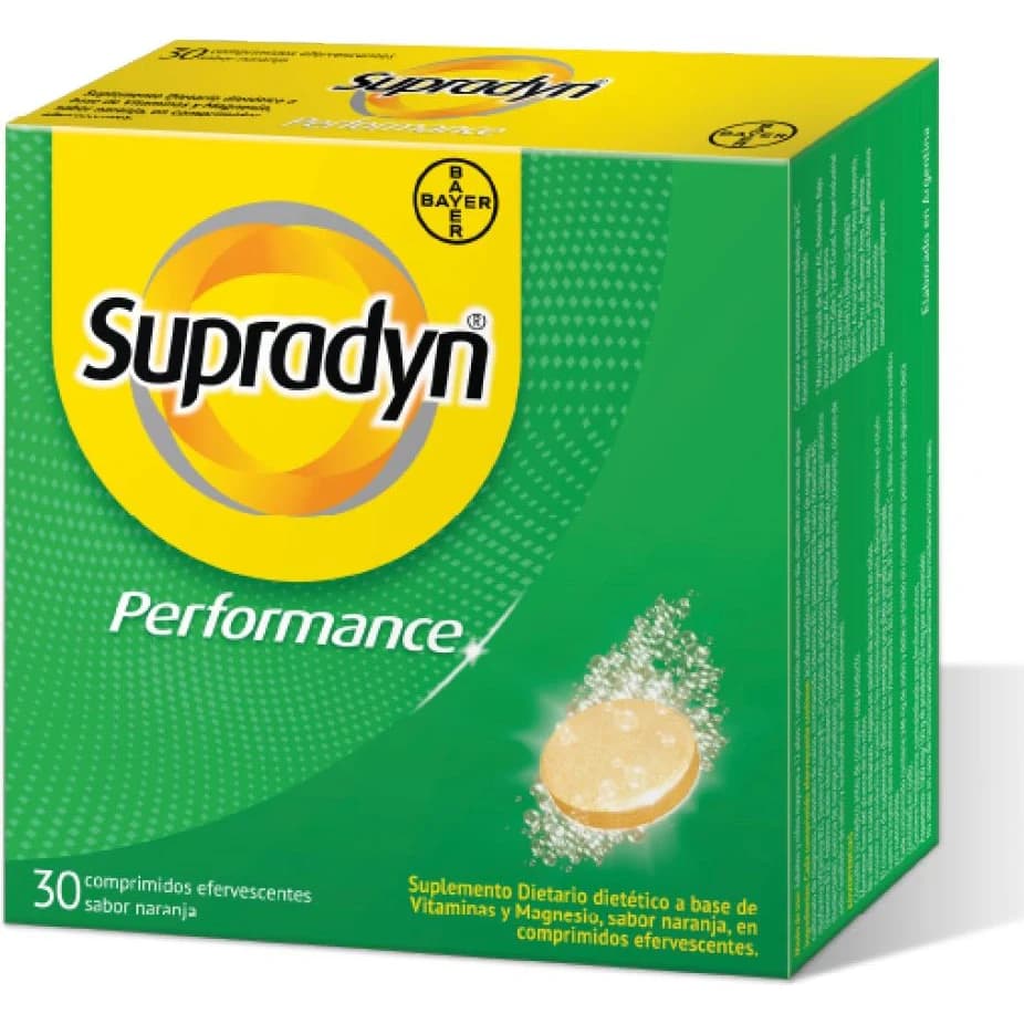 Supradyn Performance Comprimidos Efervescentes x 30