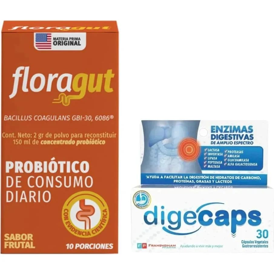 Floragut Probiótico Polvo Sobres 2 g