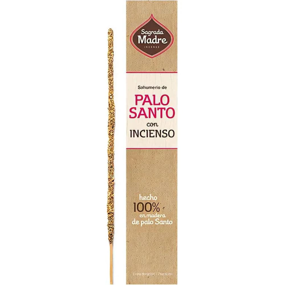 Sahumo Palo Santo Sagrada Madre Sin Incienso