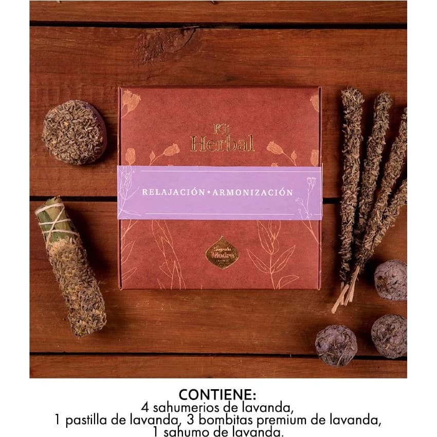 Kit Herbal Sagrada Madre Relajación y Armonización