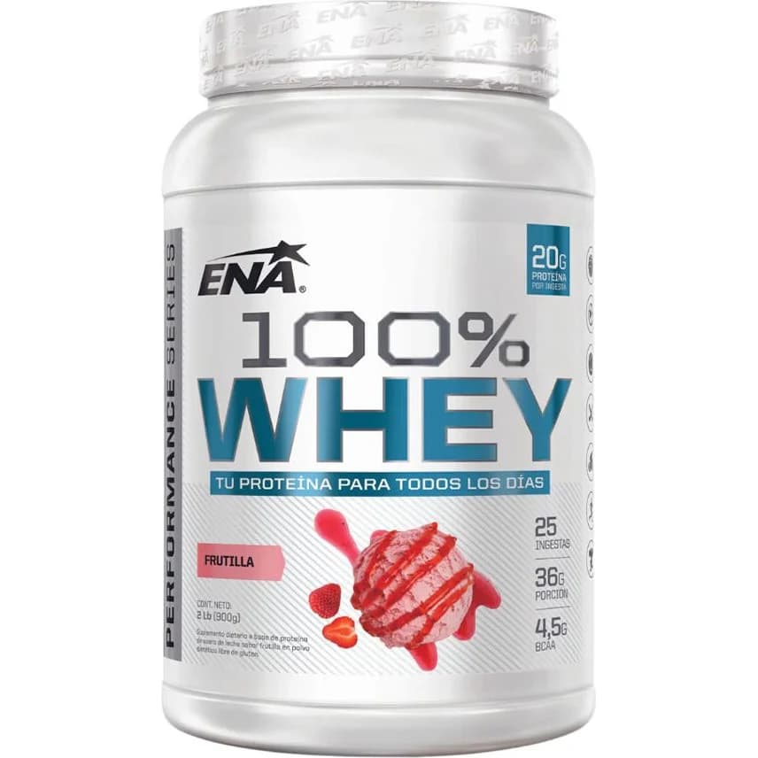 Whey Protein 100% Frutilla ENA 907 g
