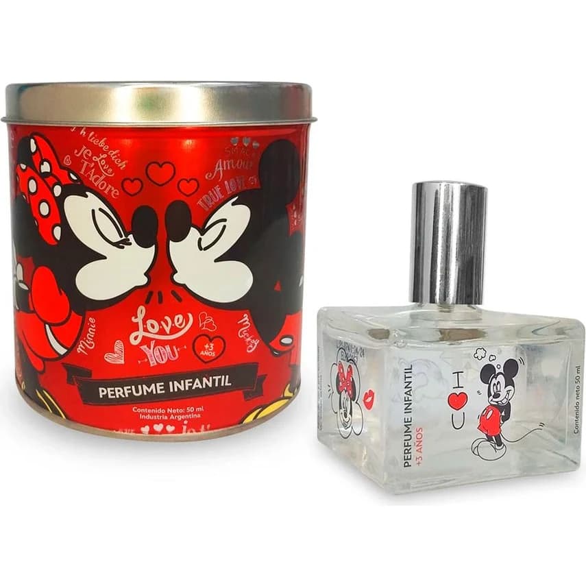 Fragancia Disney Mickey/Minnie Presentación Latón 50 ml