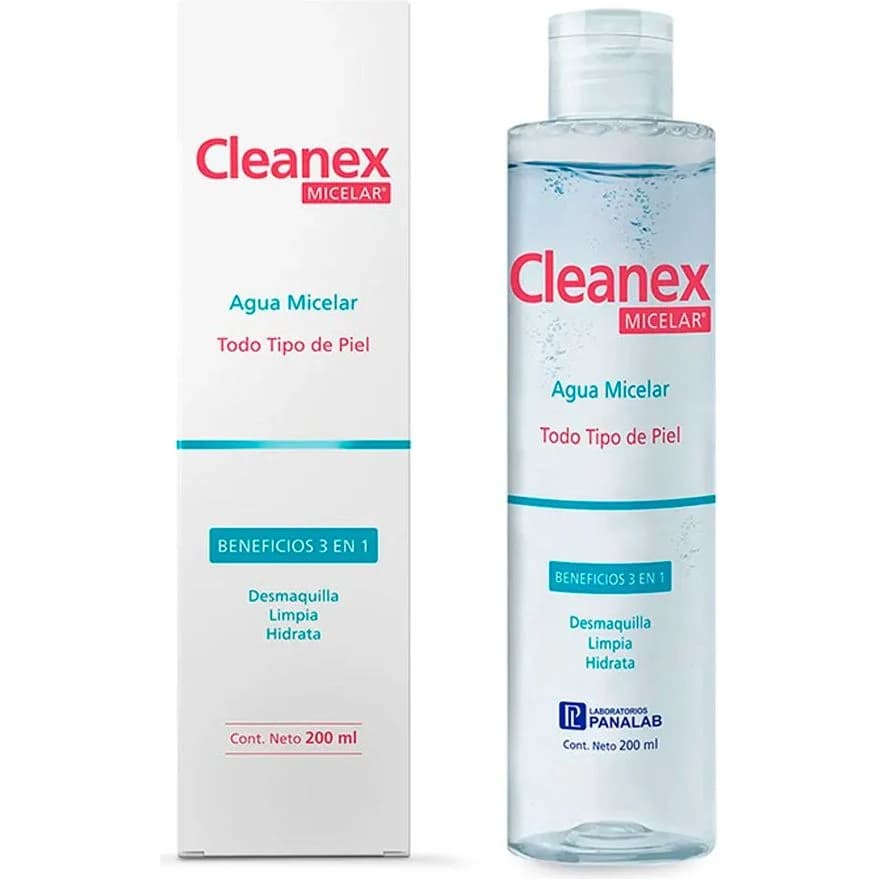 Agua Micelar Cleanex 200 ml