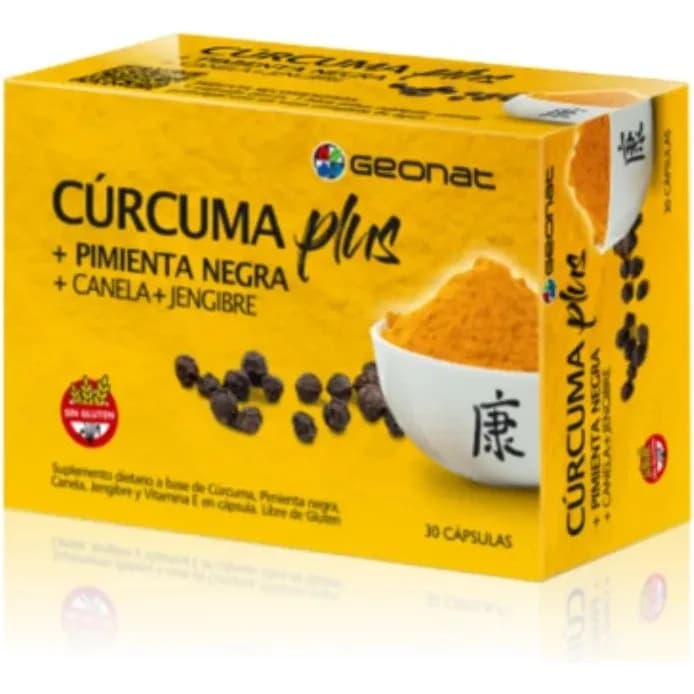 Cúrcuma Plus Geonat Cápsulas x 30