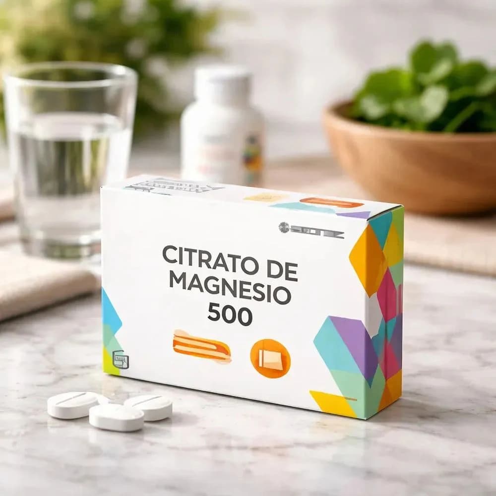 Citrato de Magnesio Geonat 500 mg Comprimidos x 30