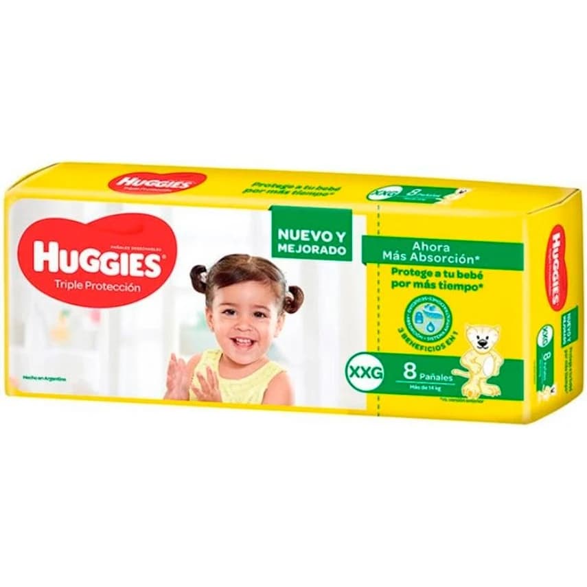 Pañal Huggies Classic XXG x 8 unidades
