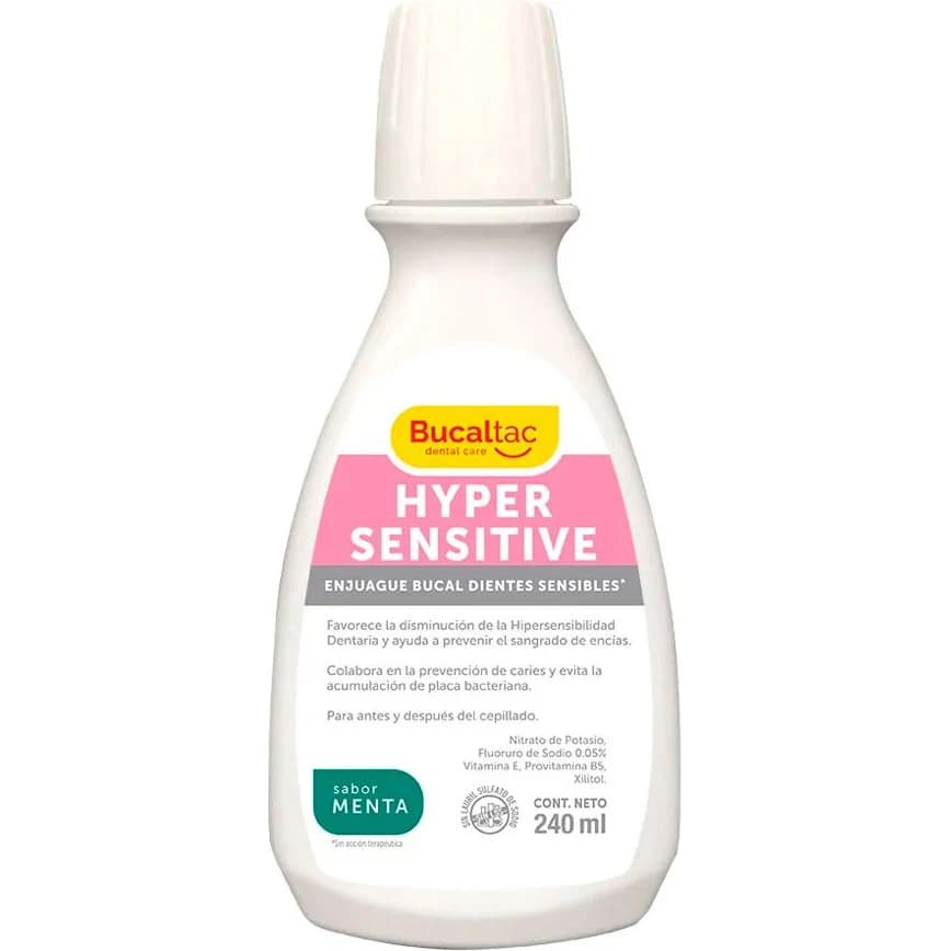 Enjuague Bucal Bucal Tac Hipersensible 240ml