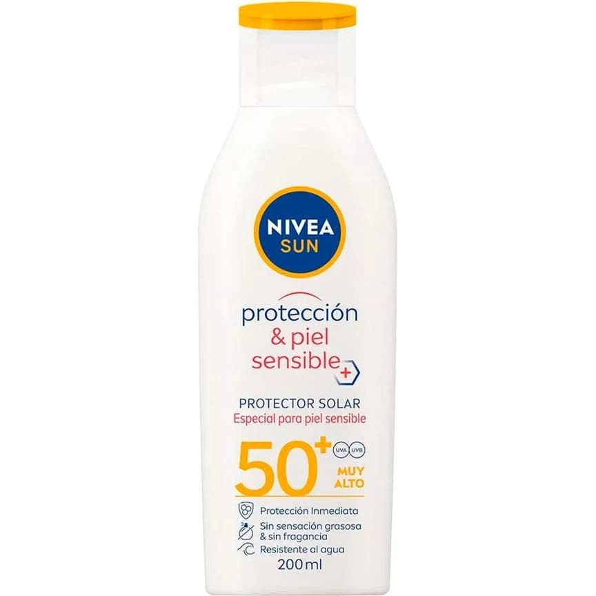 Protector Solar Nivea Sun FPS 50 200 ml
