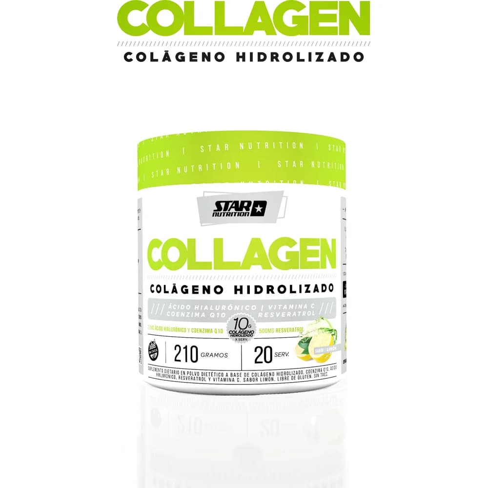 Colágeno Hidrolizado Star Nutrition Limón 210 g