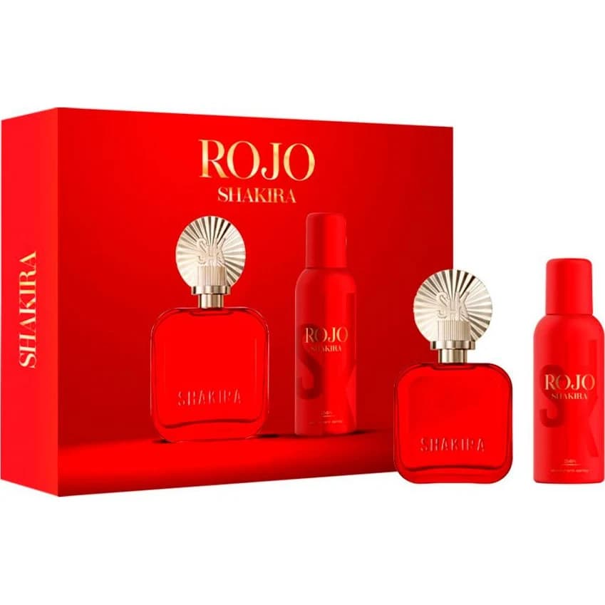 Shakira Rojo Fragancia 80 ml + Desodorante 150 ml