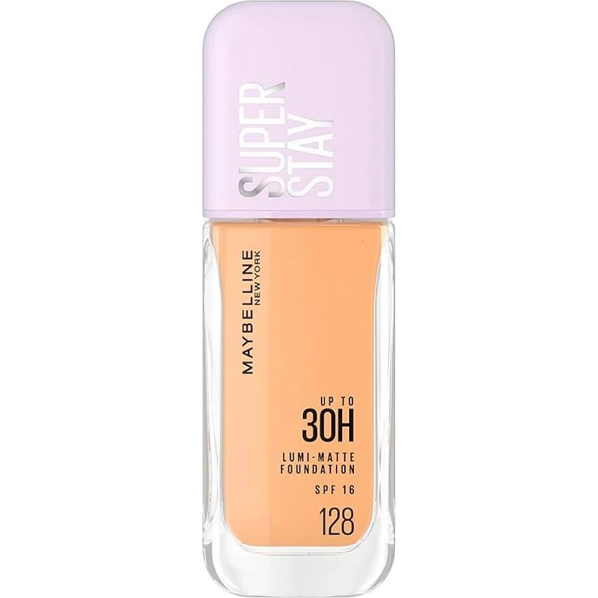 Base de Maquillaje Maybelline Superstay Lumi Matte 30H Tono 128