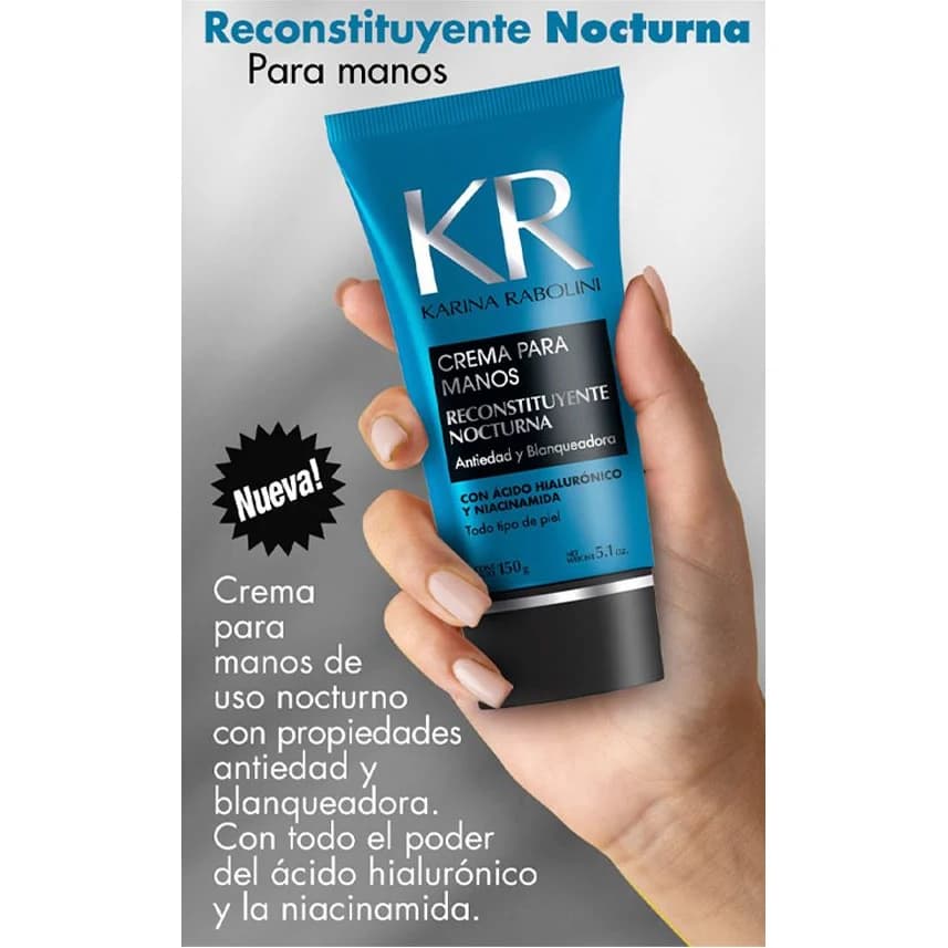 Crema de Manos Reconstructora Nocturna 150 g
