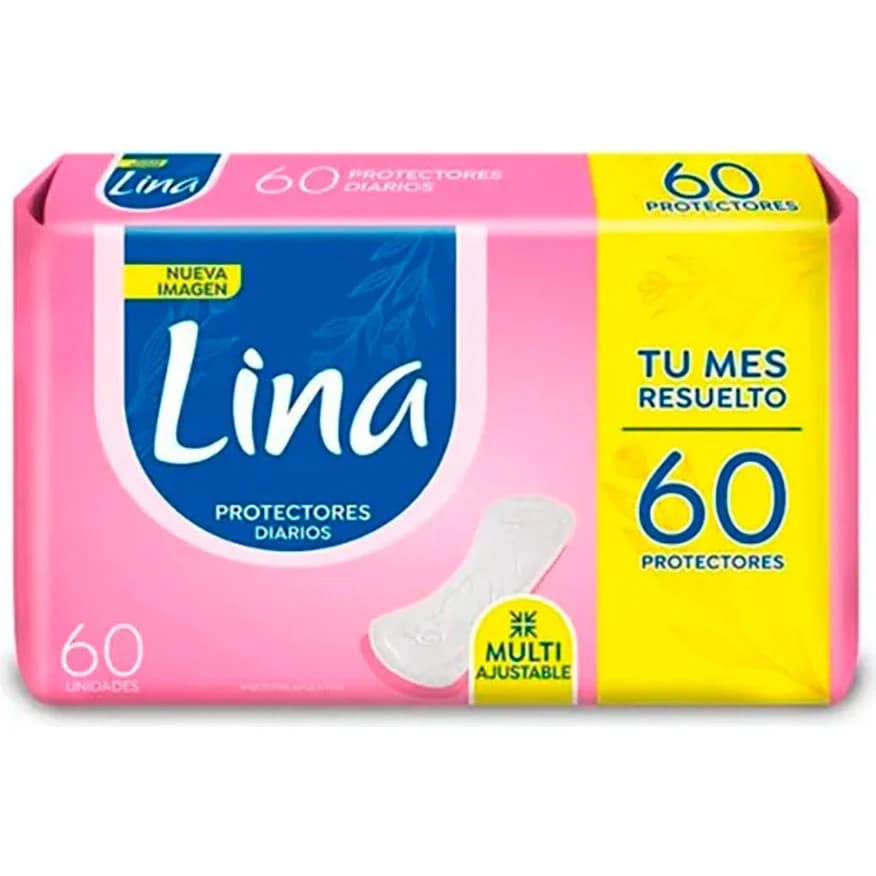 Protectores Diarios Lina x60 Unidades