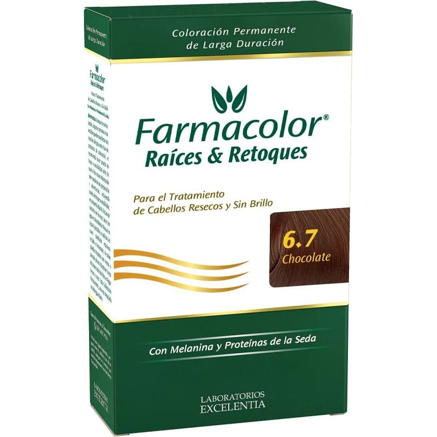 Tintura Capilar Farmacolor Raíces Retoque Tono 6.7
