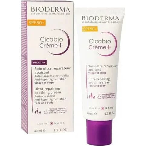 Cicabio Protector Solar SPF 50+ Crema 40 ml