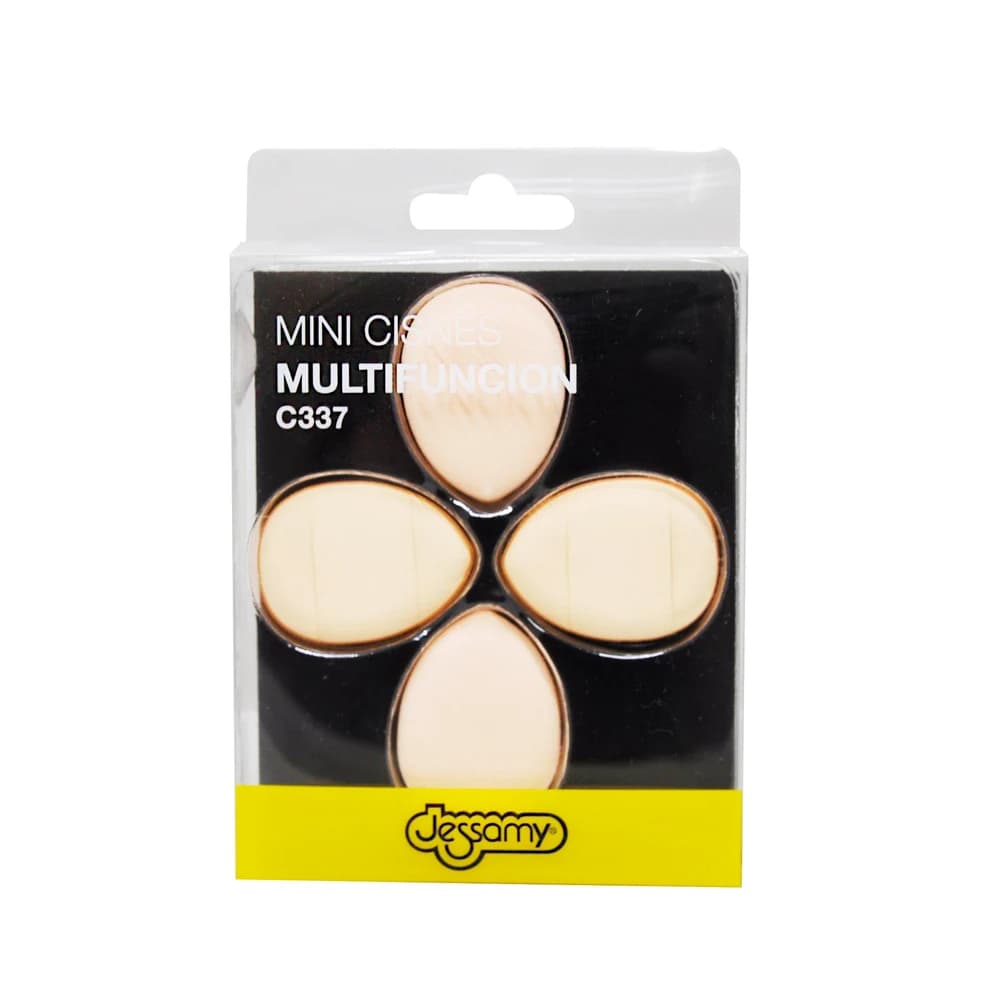 Mini Cisne Multifunción para Maquillaje Jessamy x 4