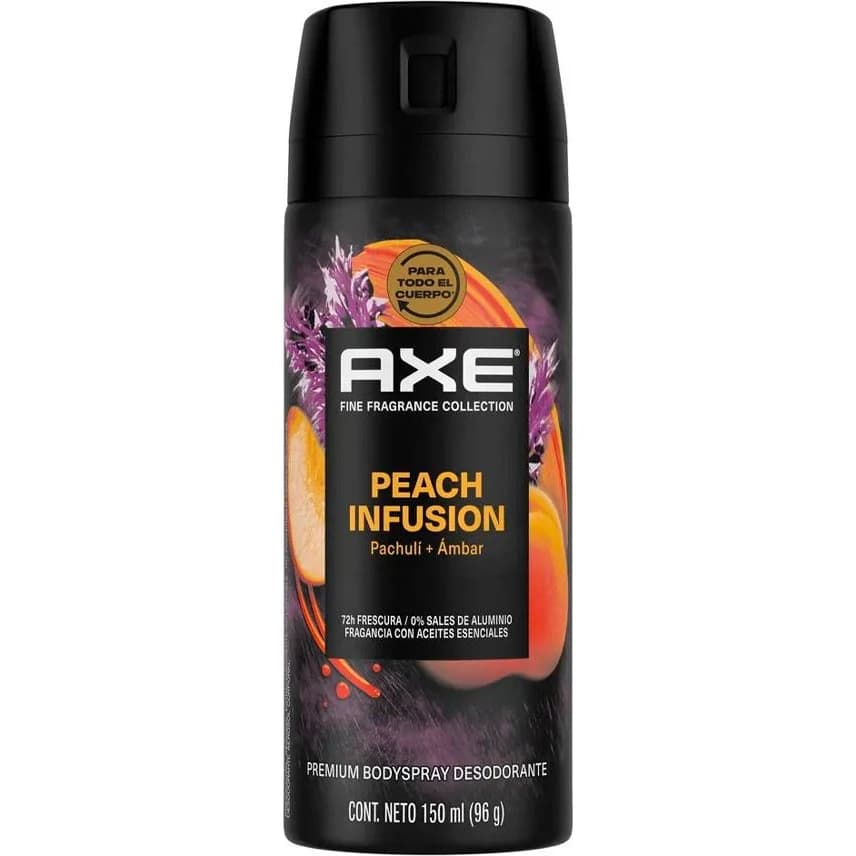 Body Spray Axe Peach Infusion 150 ml