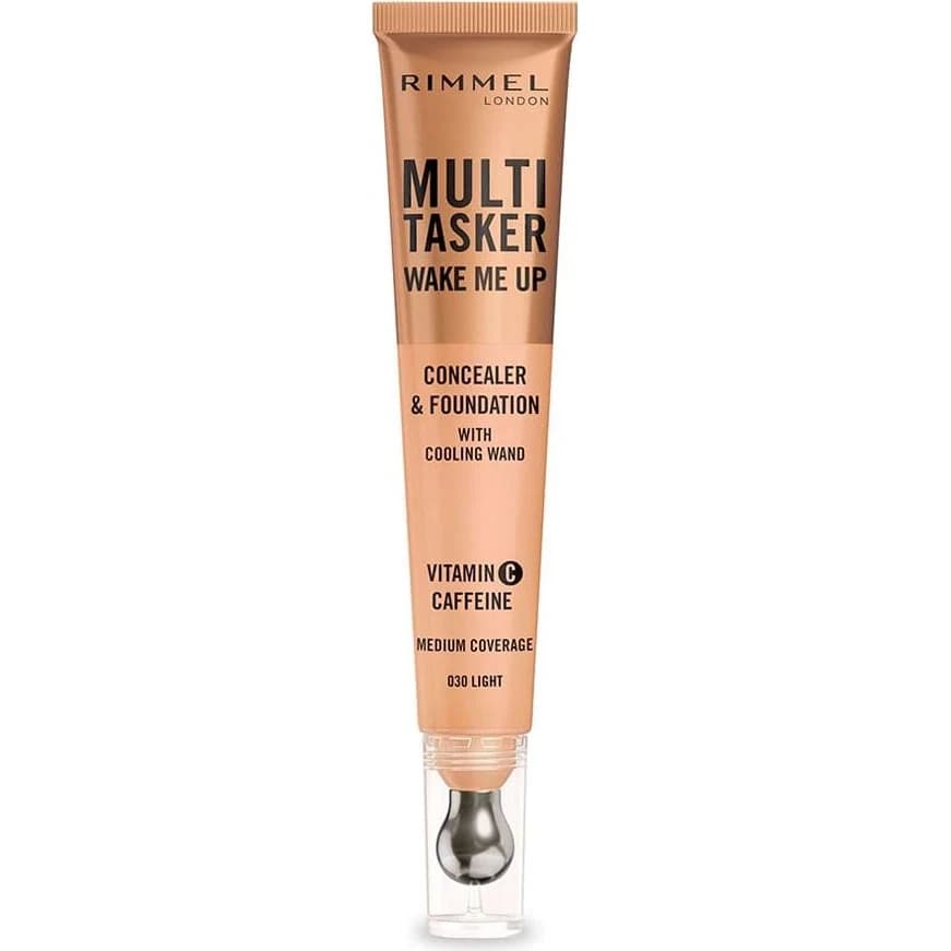 Base de Maquillaje Rimmel Rostro Multi Tasker 2 en 1 Corrector Wake Me Up 30 ml