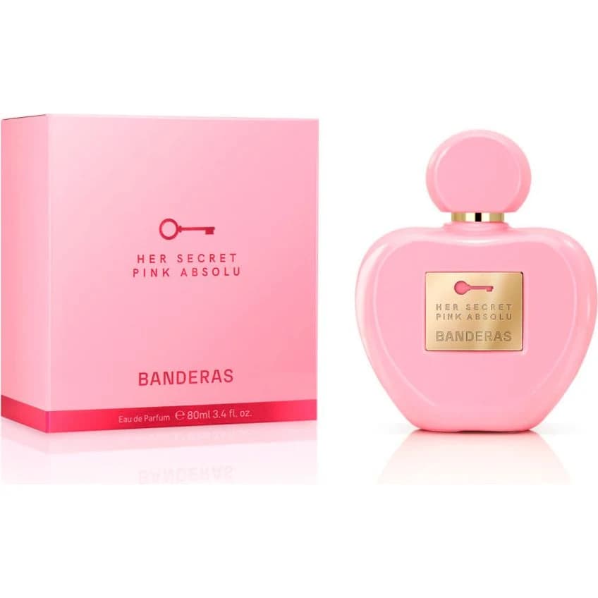 Banderas Her Secret Pink Absolu EDP 80 ml