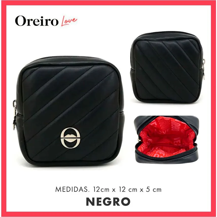 Las Oreiro Love Neceser Negro 17663
