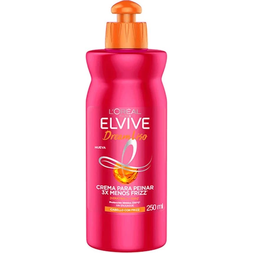 Crema para Peinar L'Oréal Elvive Dream Sleek 250 ml