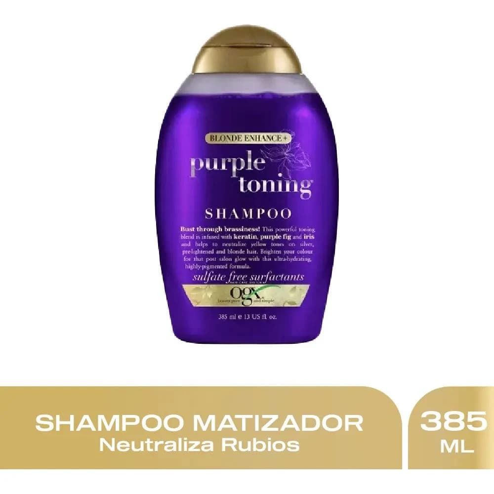 Shampoo Purple Toning OGX 385 ml