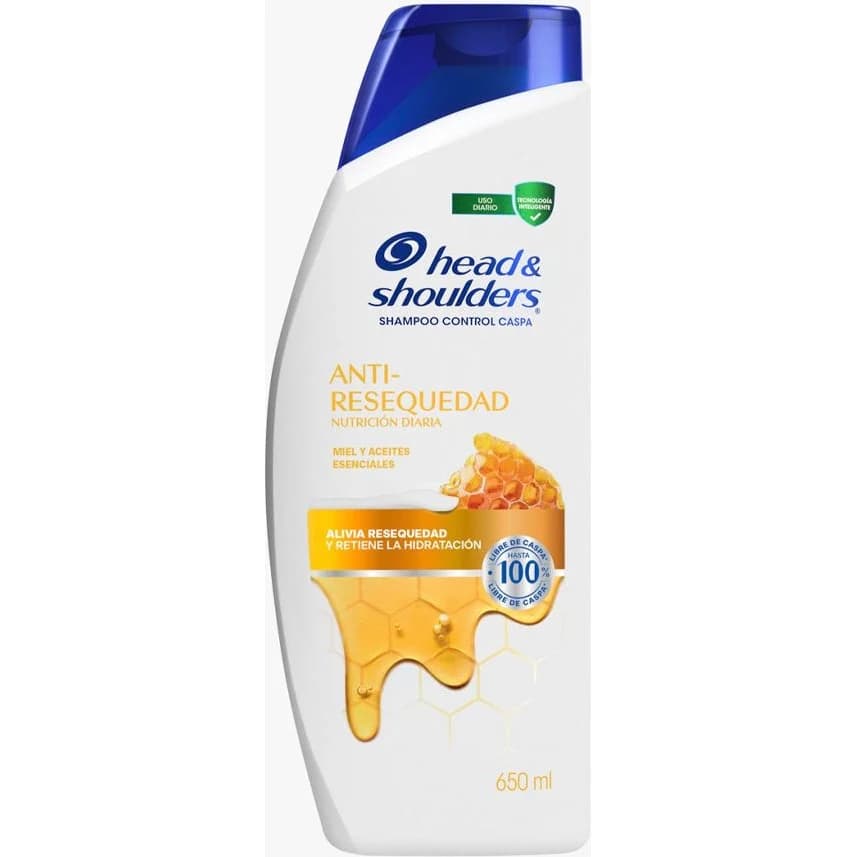 Shampoo Head & Shoulders Anti-Resequedad 650 ml