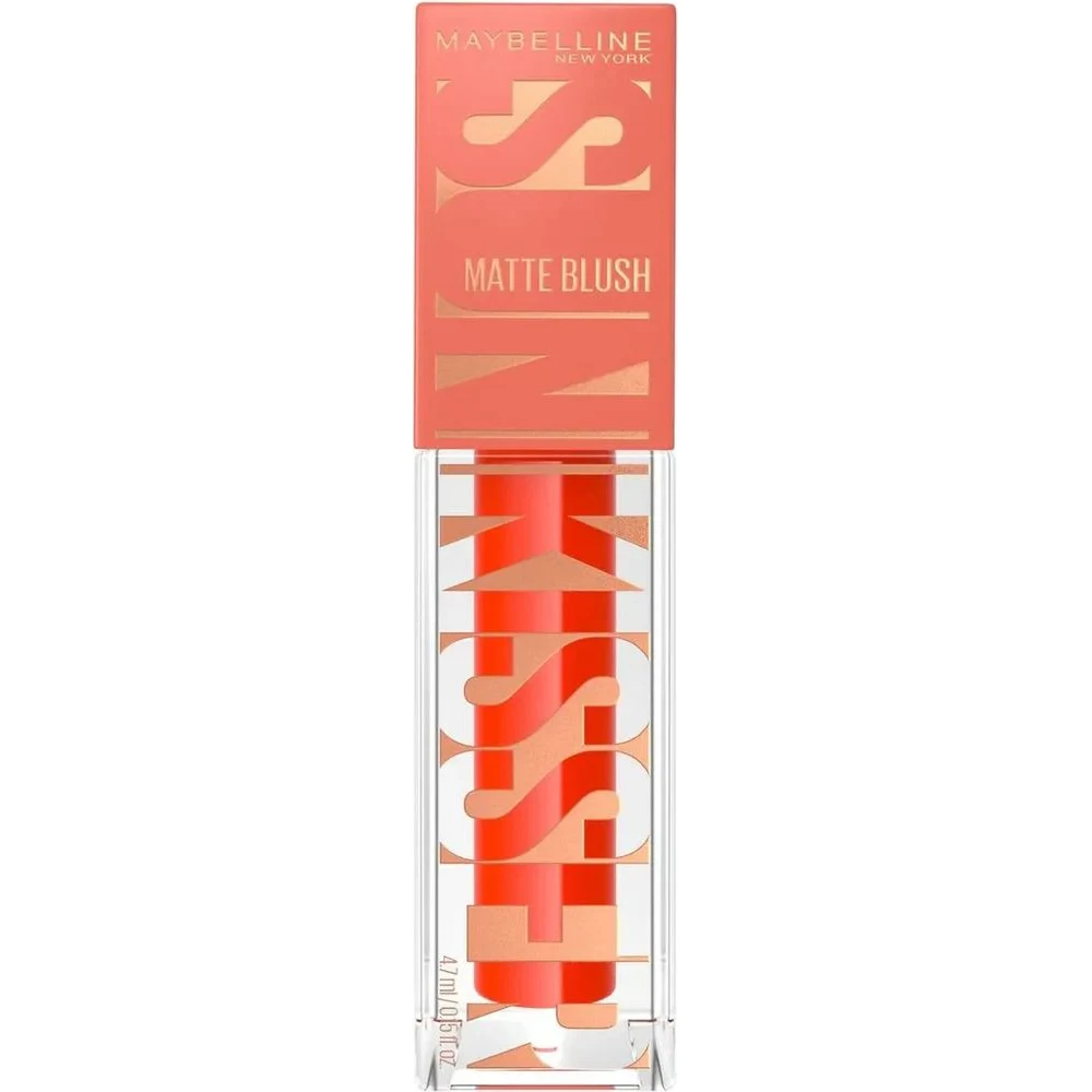 Rubor Líquido Maybelline Sunkisser Matte Blush Color 35 Spritzy Orange
