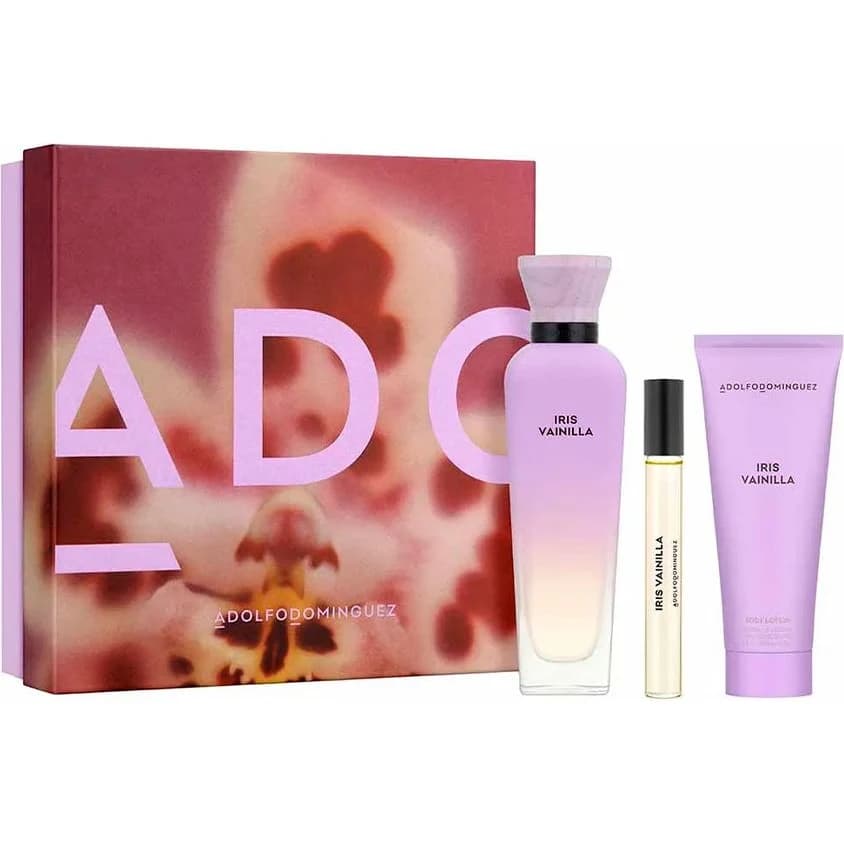 Adolfo Domínguez Iris Vainilla Eau de Parfum 120 ml + 10 ml + Body Lotion