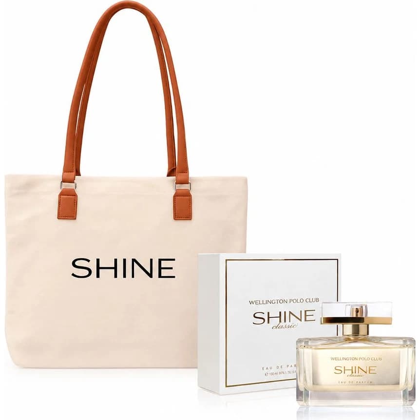 Set Fragancia Wellington Polo Club Shine Eau de Parfum 100 + Desodorante + Tote
