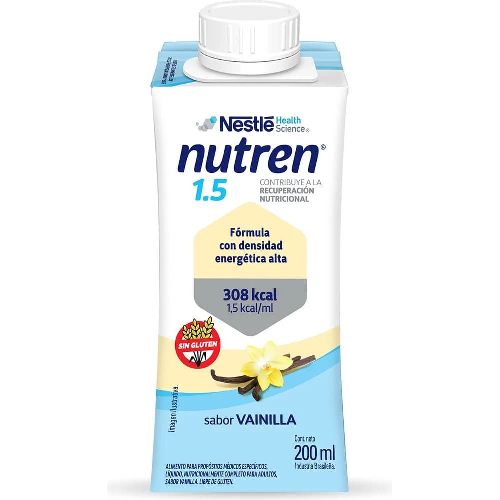 Suplemento Nutricional Nutren 1.5 Líquido Vainilla 200 ml