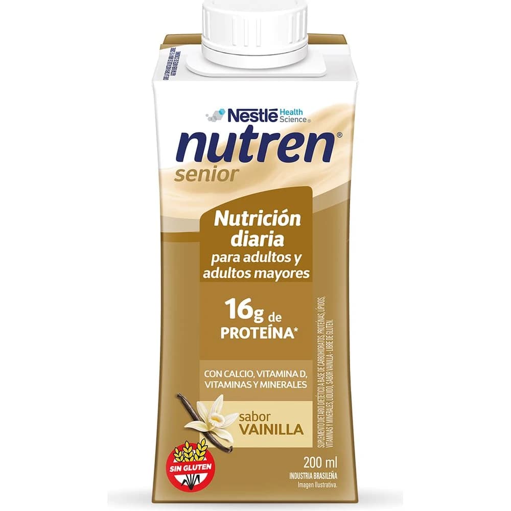 Nutren Senior Suplemento Nutricional Líquido Vainilla 200 ml